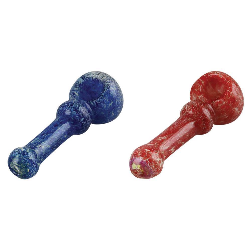 Frit Art Hand Pipe 3.75" Colors Vary - SmokeWeed.com