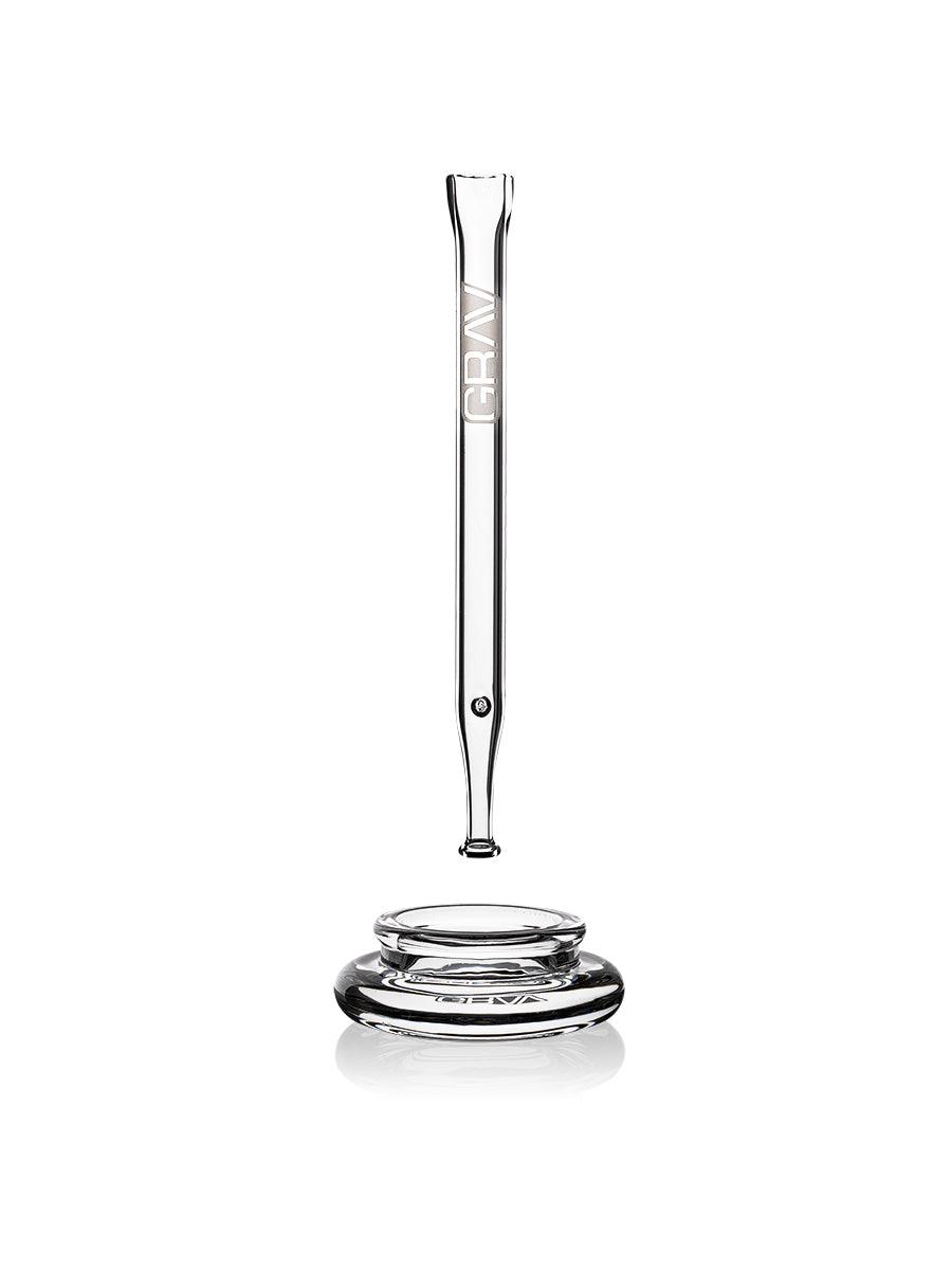 GRAV® Quartz Vape Straw with Dab Dish - SmokeWeed.com