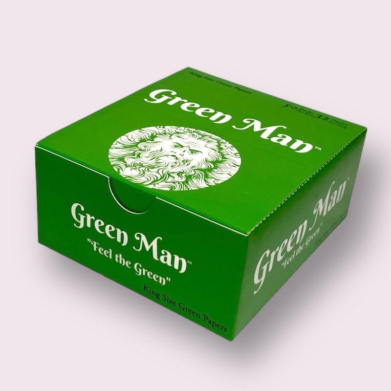 Green Man Green Rice Papers Box - SmokeWeed.com