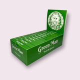 Green Man King Size Green Rice Papers with Pre-Rolled Tips Box - SmokeWeed.com