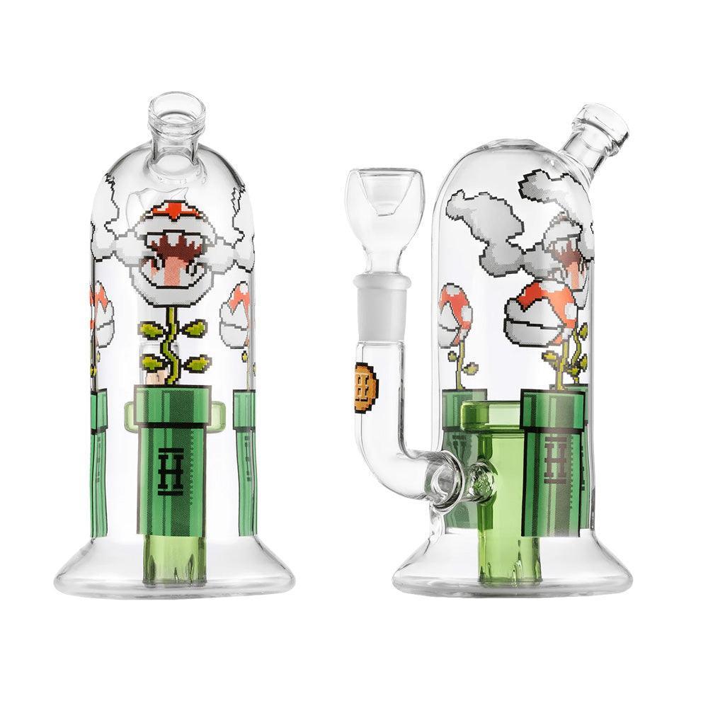 Hemper Gaming Flower Glass Water Pipe | 14mm F - SmokeWeed.com