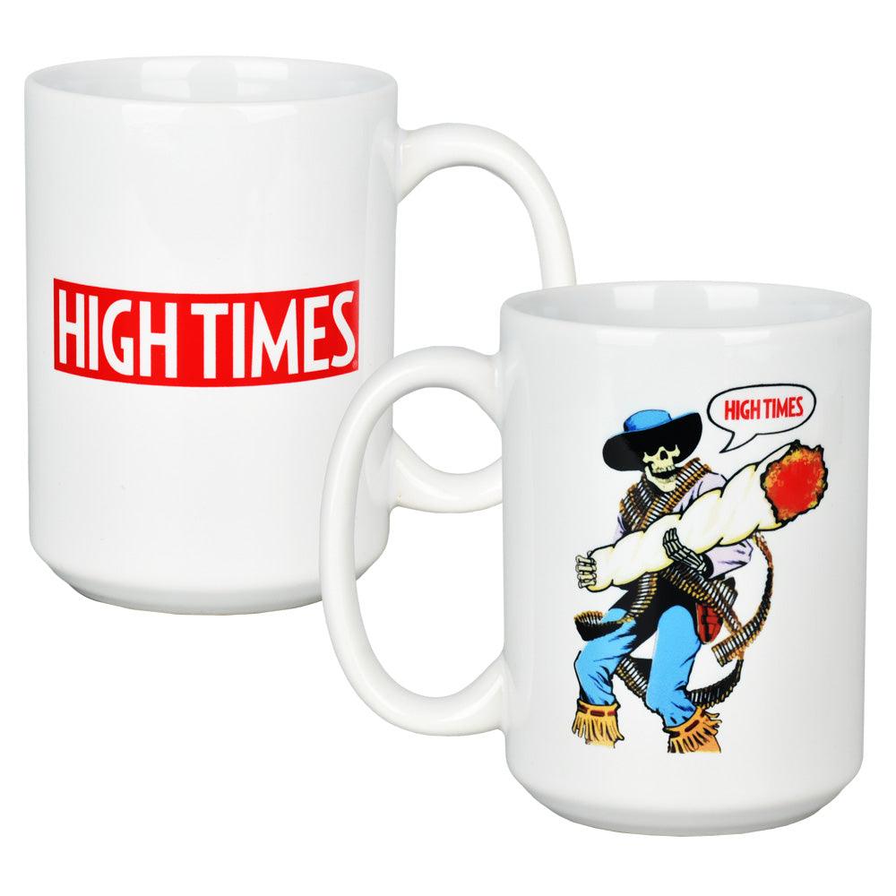 High Times Ceramic Mug - 15oz / Cowboy - SmokeWeed.com