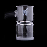 HONEY & MILK BEVEL SPLASH BUCKET QUARTZ BANGER - 90° DEGREE | YL - SmokeWeed.com
