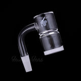 HONEY & MILK BEVEL SPLASH BUCKET QUARTZ BANGER - 90° DEGREE | YL - SmokeWeed.com