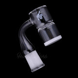 HONEY & MILK BEVEL SPLASH BUCKET QUARTZ BANGER - 90° DEGREE | YL - SmokeWeed.com