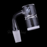 HONEY & MILK BEVEL SPLASH BUCKET QUARTZ BANGER - 90° DEGREE | YL - SmokeWeed.com
