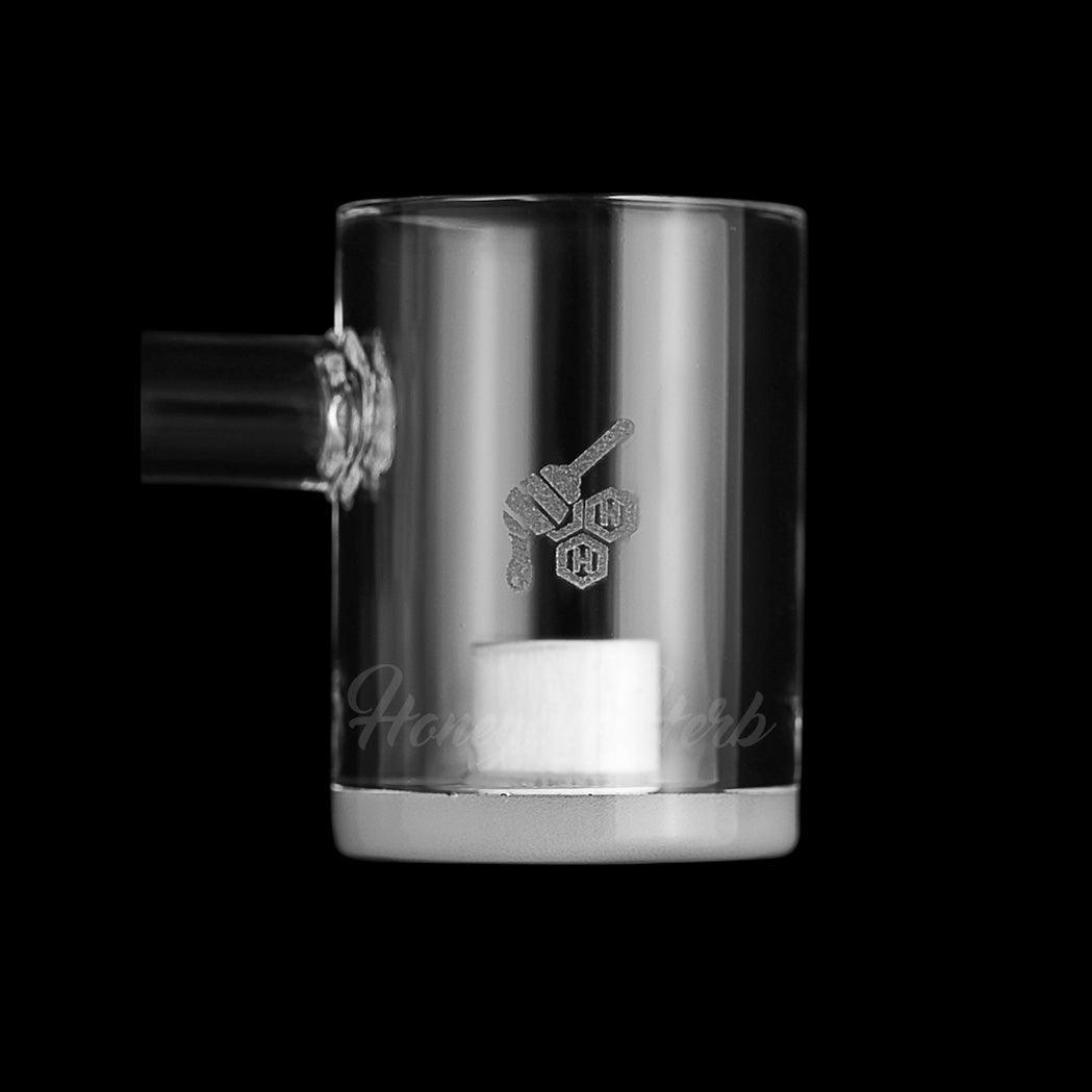 HONEY & MILK CORE REACTOR SIDECAR QUARTZ BANGER - 90° DEGREE | YL - SmokeWeed.com
