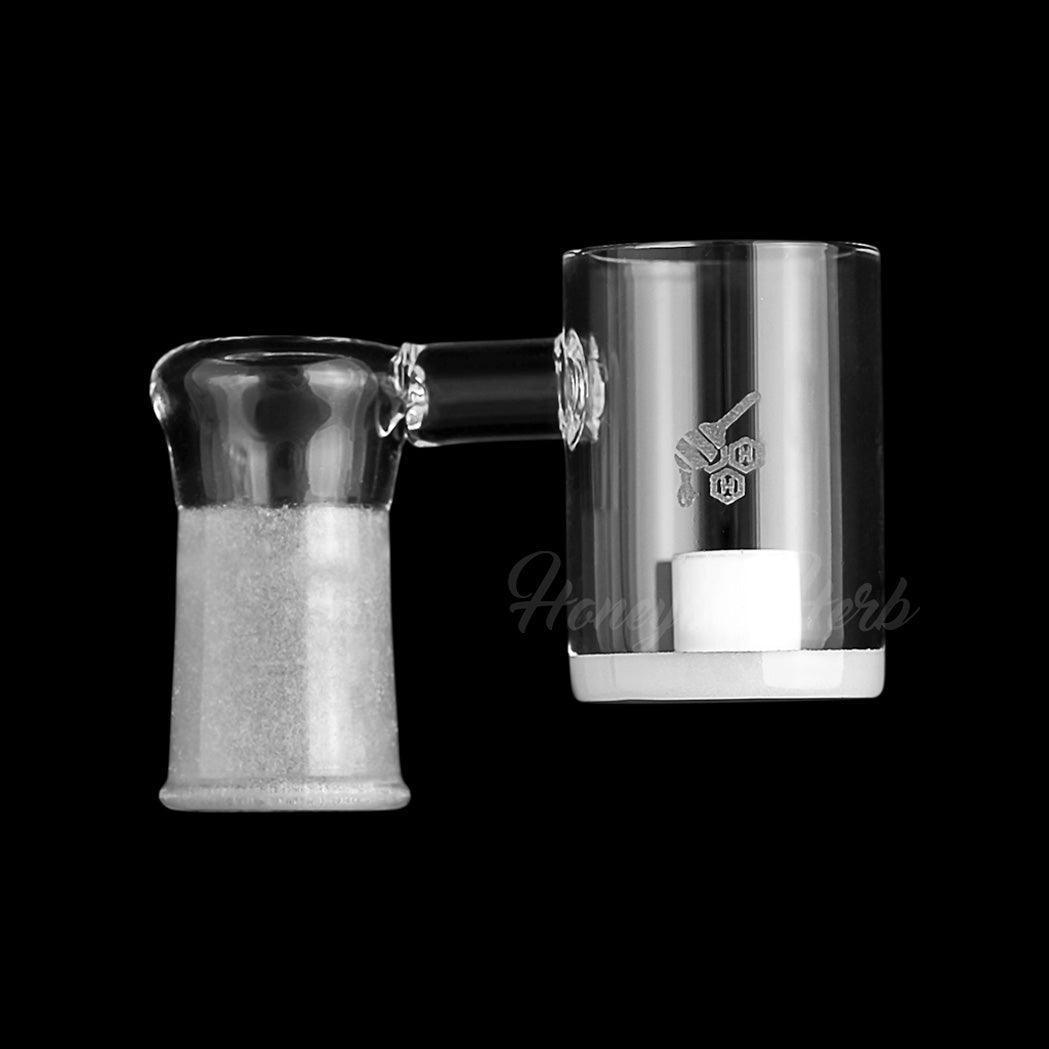 HONEY & MILK CORE REACTOR SIDECAR QUARTZ BANGER - 90° DEGREE | YL - SmokeWeed.com