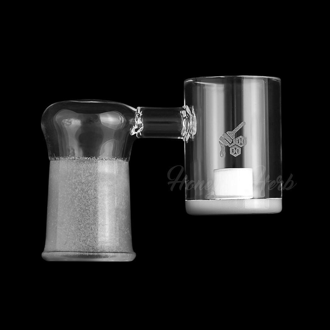 HONEY & MILK CORE REACTOR SIDECAR QUARTZ BANGER - 90° DEGREE | YL - SmokeWeed.com