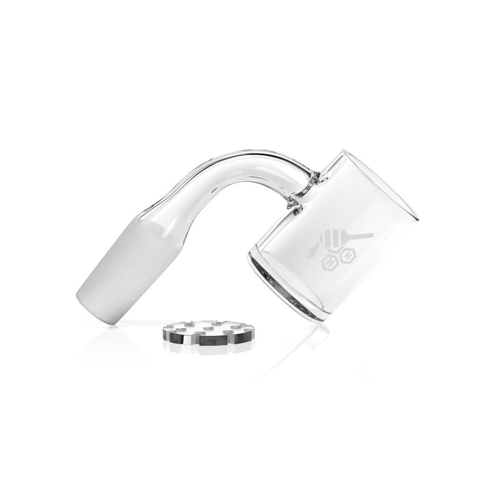HONEY DISC QUARTZ BANGER - 90° DEGREE | YL - SmokeWeed.com