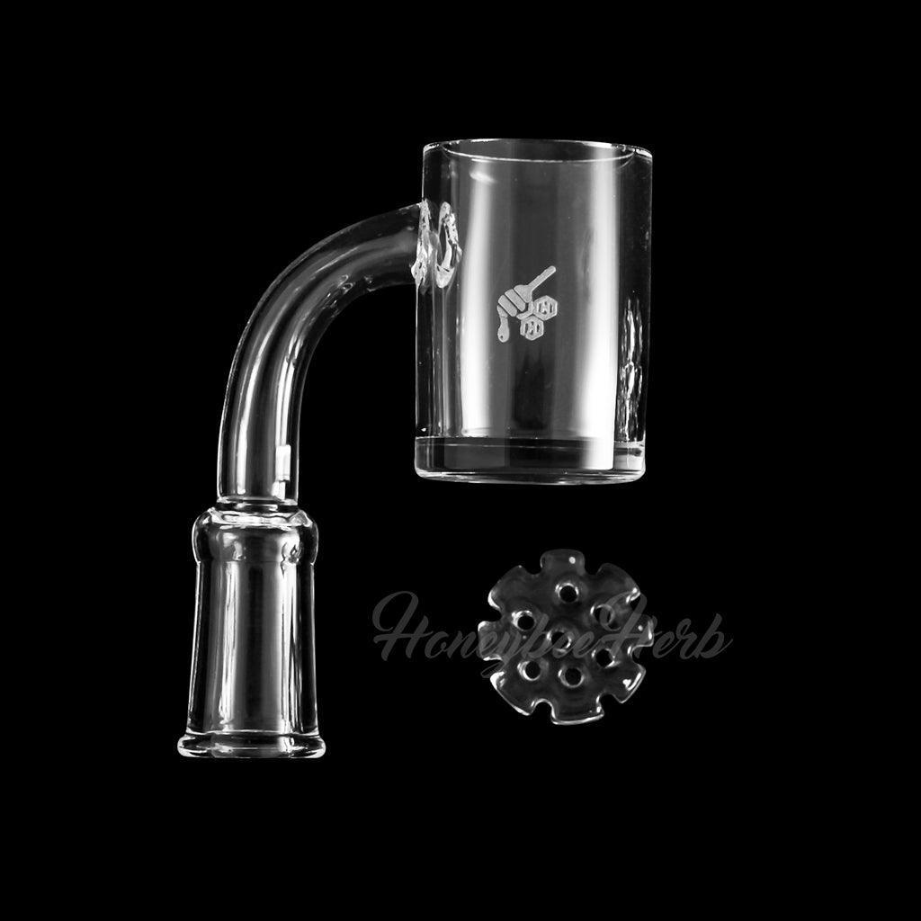HONEY DISC QUARTZ BANGER - 90° DEGREE | YL - SmokeWeed.com