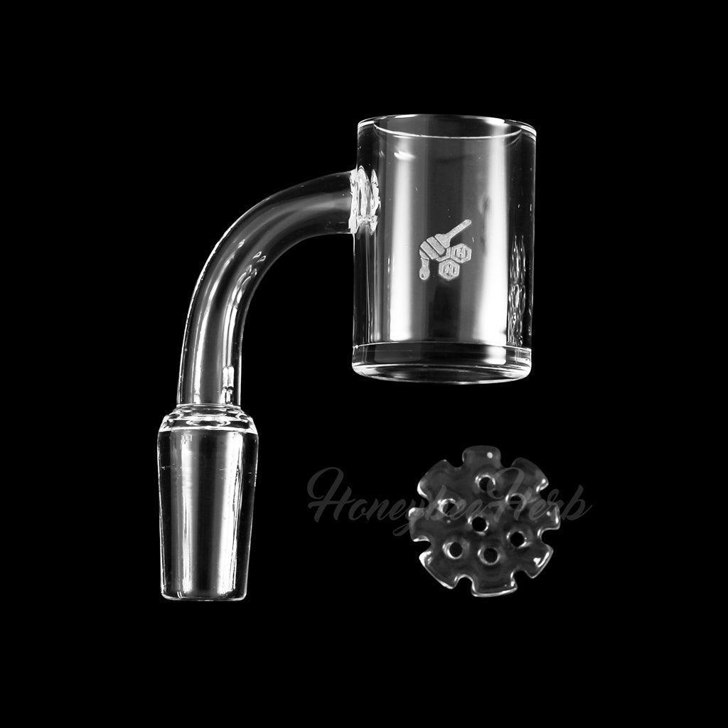 HONEY DISC QUARTZ BANGER - 90° DEGREE | YL - SmokeWeed.com