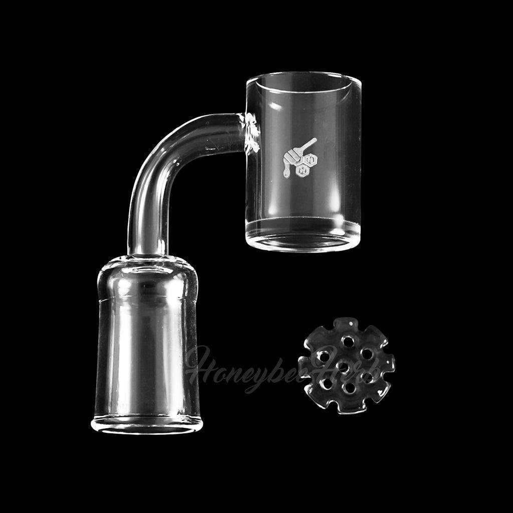HONEY DISC QUARTZ BANGER - 90° DEGREE | YL - SmokeWeed.com