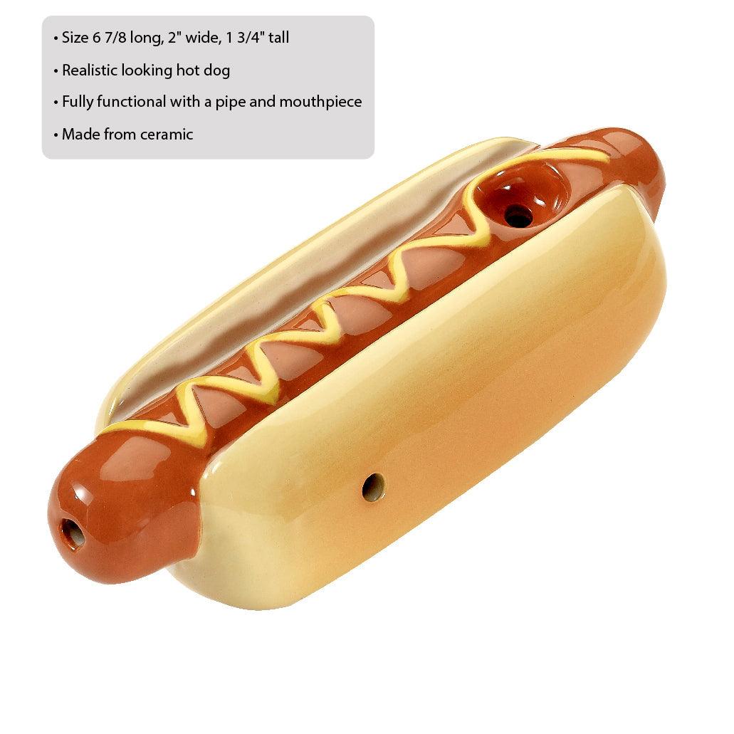 Hot Dog Pipe - SmokeWeed.com