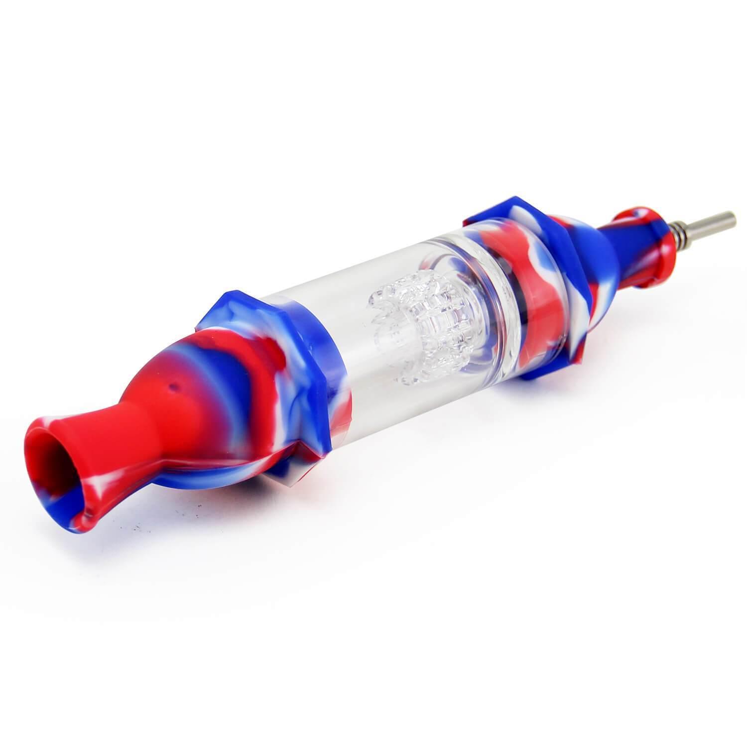 INHALCO Silicone Glass Dab Straw - SmokeWeed.com