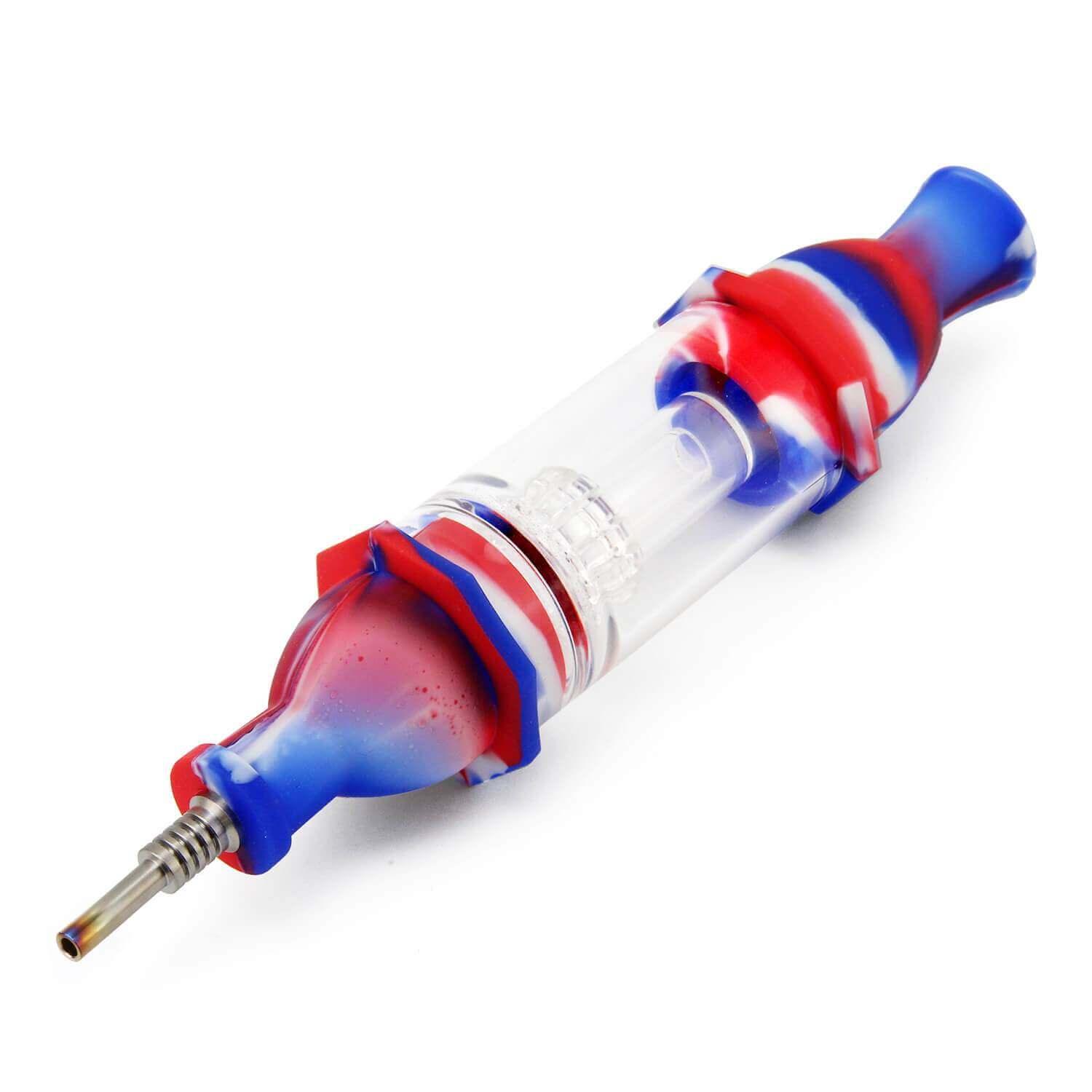 INHALCO Silicone Glass Dab Straw - SmokeWeed.com