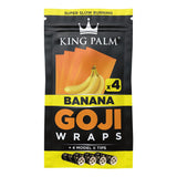 King Palm Goji Wraps & Filter Tips | 4pk | 15pc Display - SmokeWeed.com