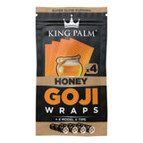 King Palm Goji Wraps & Filter Tips | 4pk | 15pc Display - SmokeWeed.com
