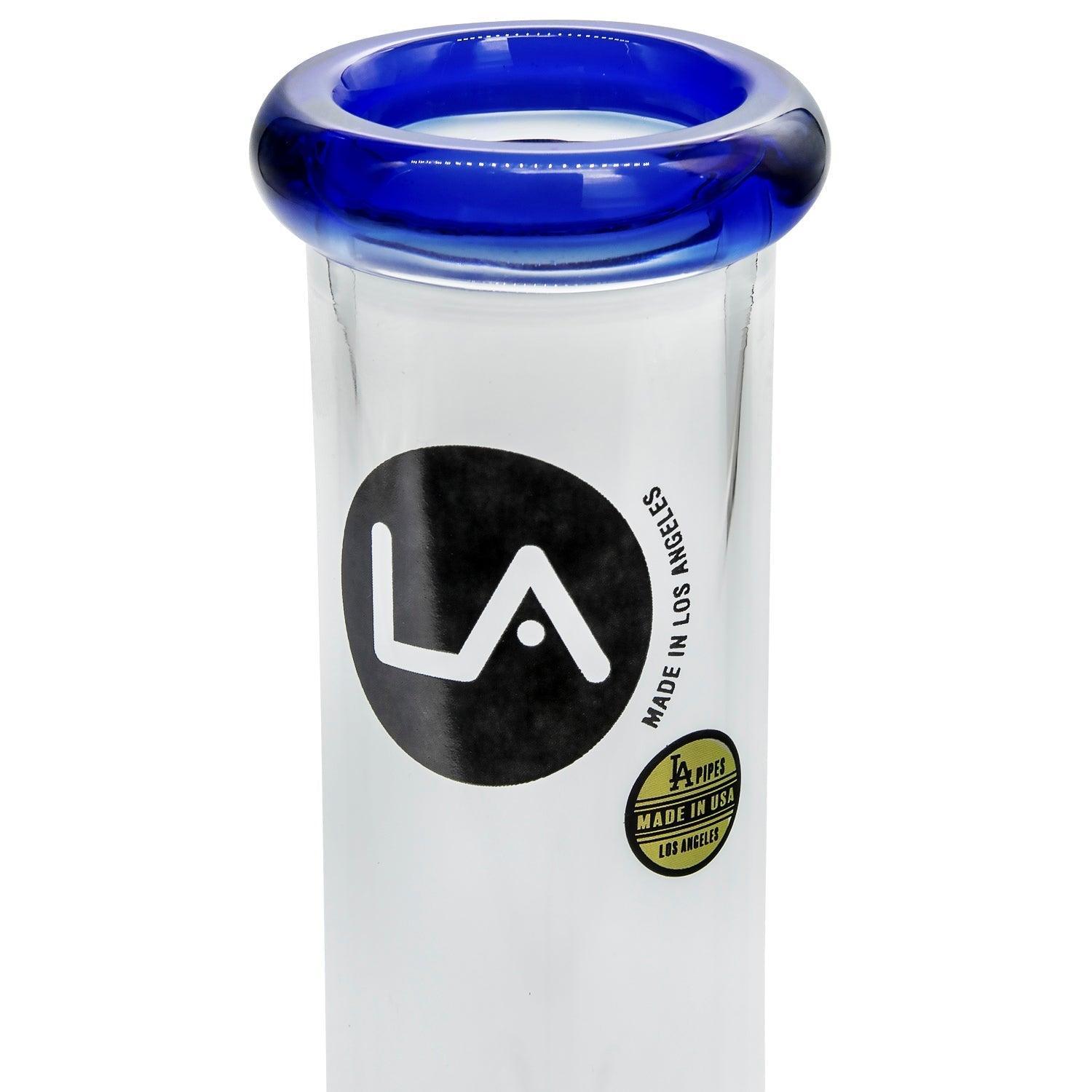 LA Pipes Beaker Bong - Multiple Colors - 8" - SmokeWeed.com