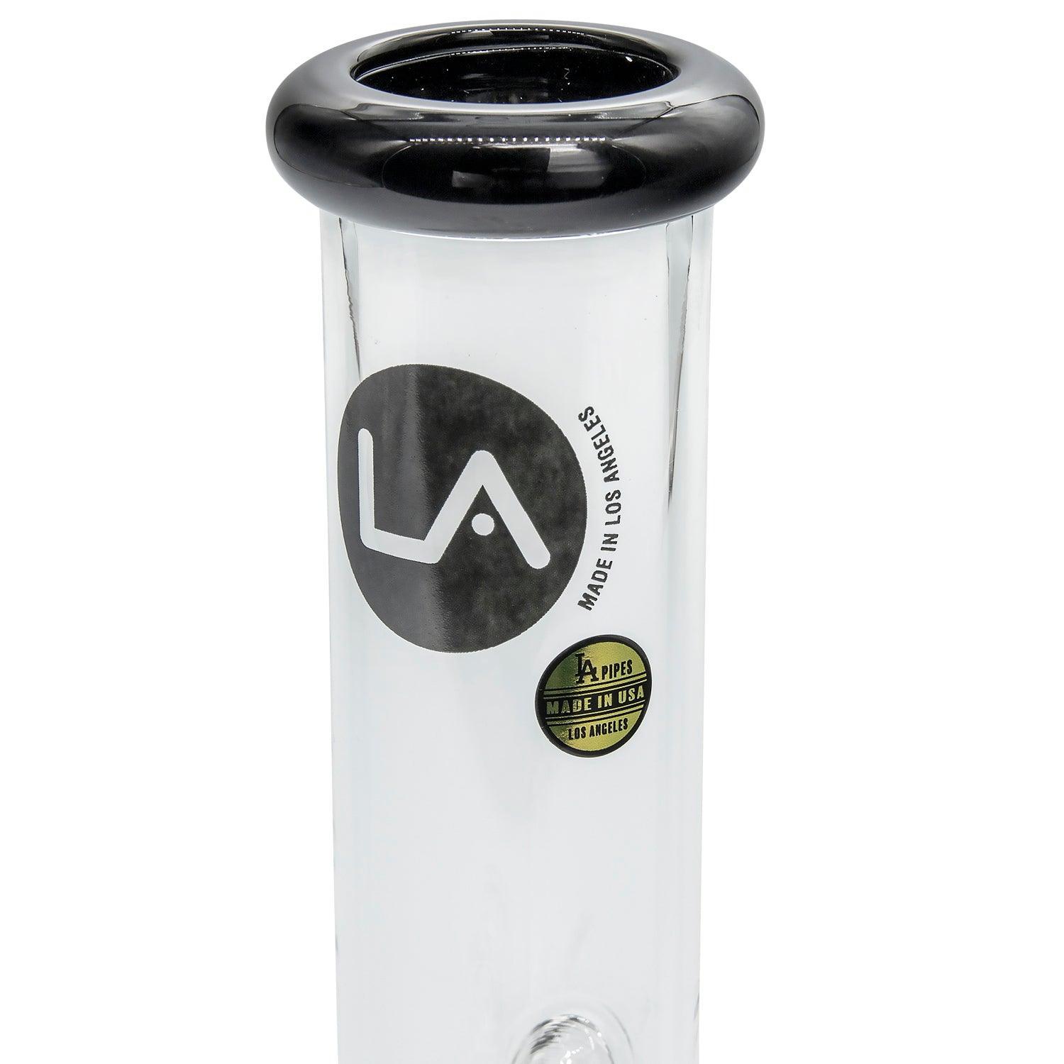 LA Pipes Beaker Bong - Multiple Colors - 8" - SmokeWeed.com