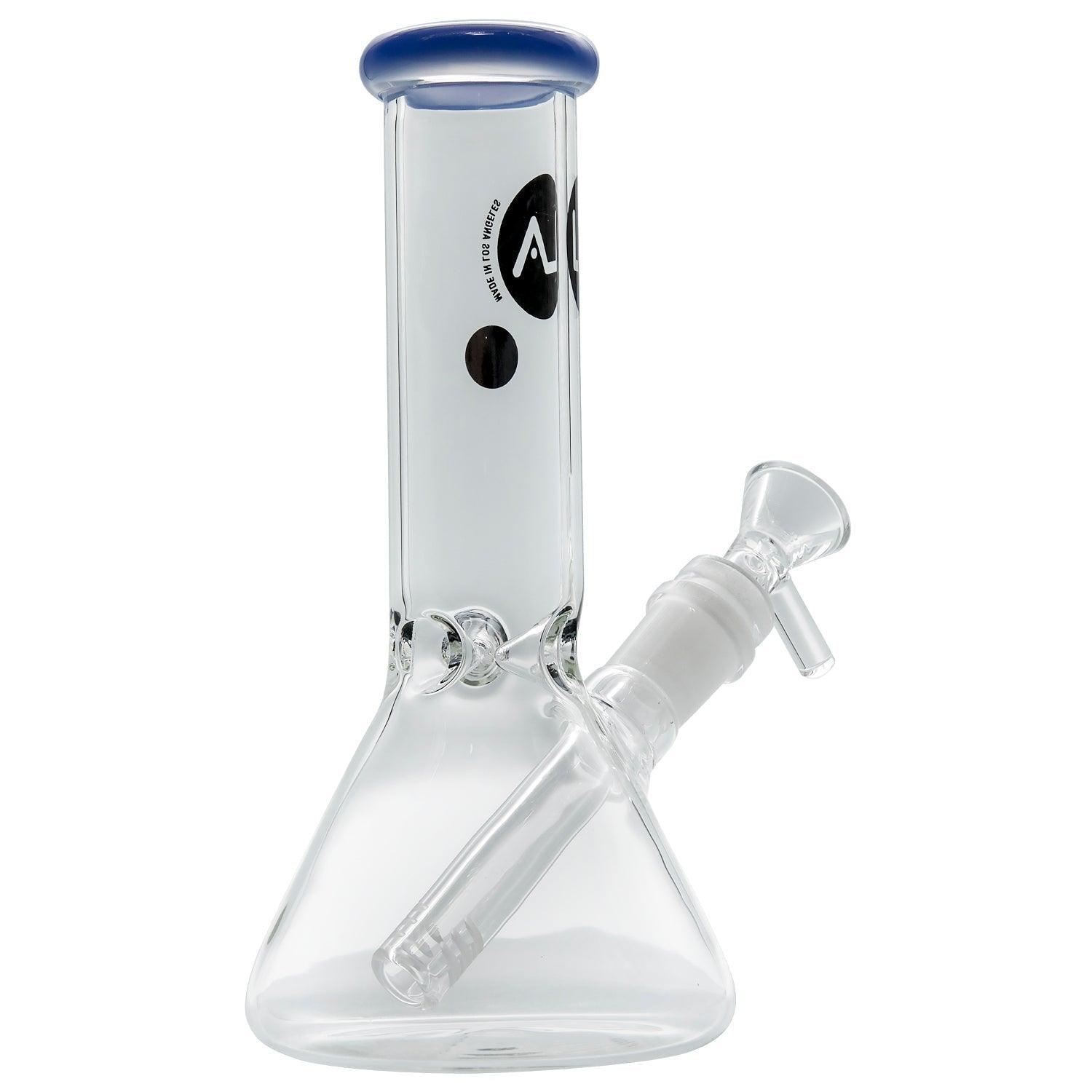 LA Pipes Beaker Bong - Multiple Colors - 8" - SmokeWeed.com