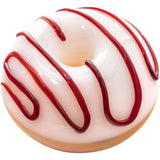 LA Pipes "Frosted Donut" Glass Pipe - SmokeWeed.com