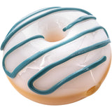 LA Pipes "Frosted Donut" Glass Pipe - SmokeWeed.com