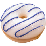 LA Pipes "Frosted Donut" Glass Pipe - SmokeWeed.com