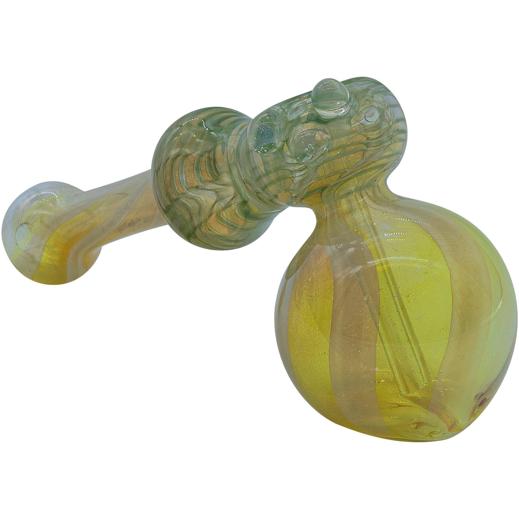 LA Pipes "Raked Hammer" Fumed Hammer Bubbler Pipe (Various Colors) - SmokeWeed.com