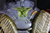 Lavoo Arch Angel GLass Hookah with Metal Wings Stand - Hand Blow and Made in USA - SmokeWeed.com