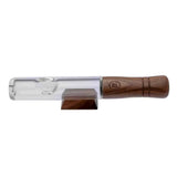 Marley Natural Glass & Walnut Steamroller - SmokeWeed.com