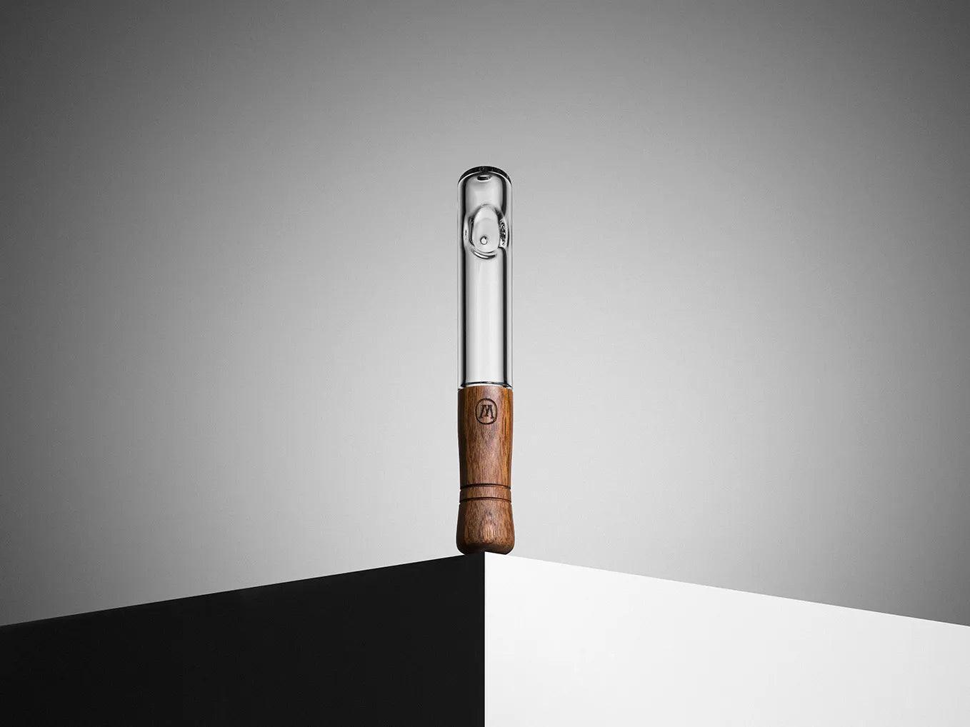 Marley Natural Glass & Walnut Steamroller - SmokeWeed.com