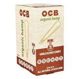 OCB Organic Hemp Cones | 24pc Display - SmokeWeed.com