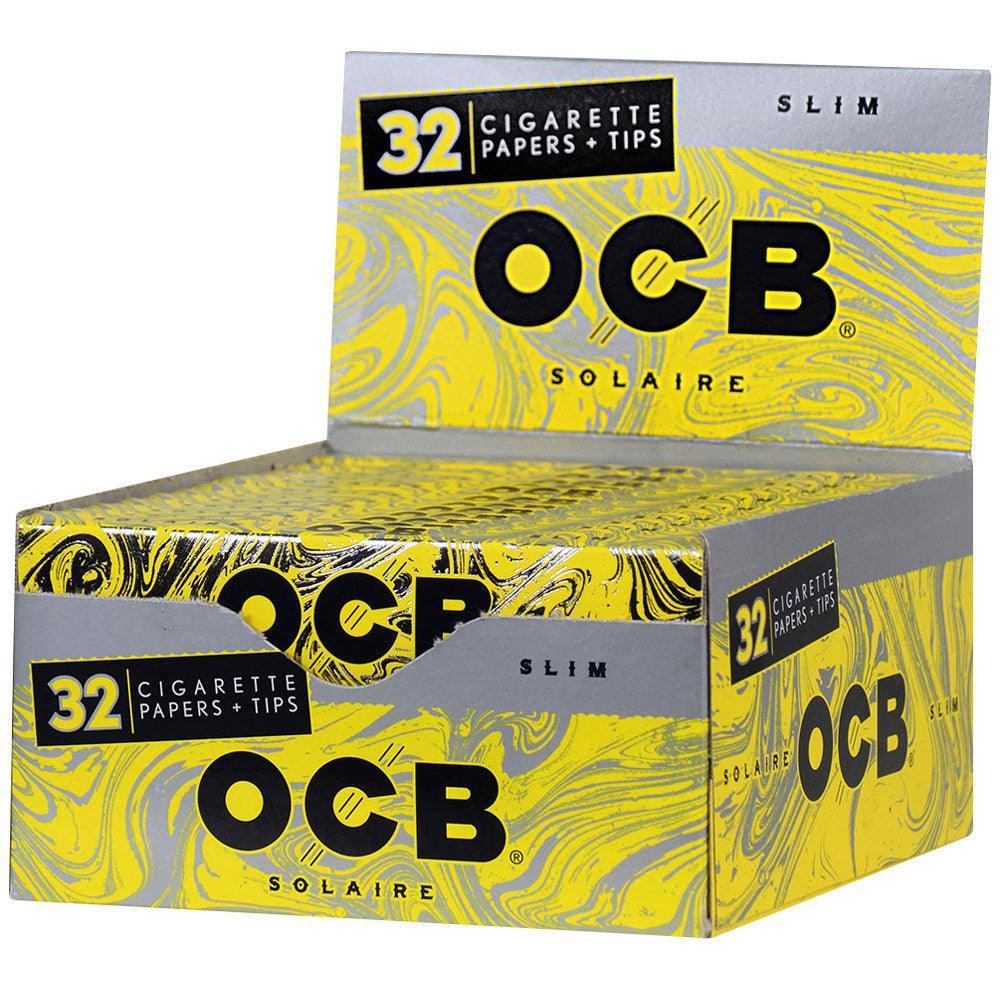 OCB Solaire Slim Rolling Papers & Tips - SmokeWeed.com