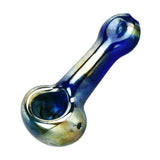 Oil Slick Lightweight Glass Spoon Pipe - SmokeWeed.com