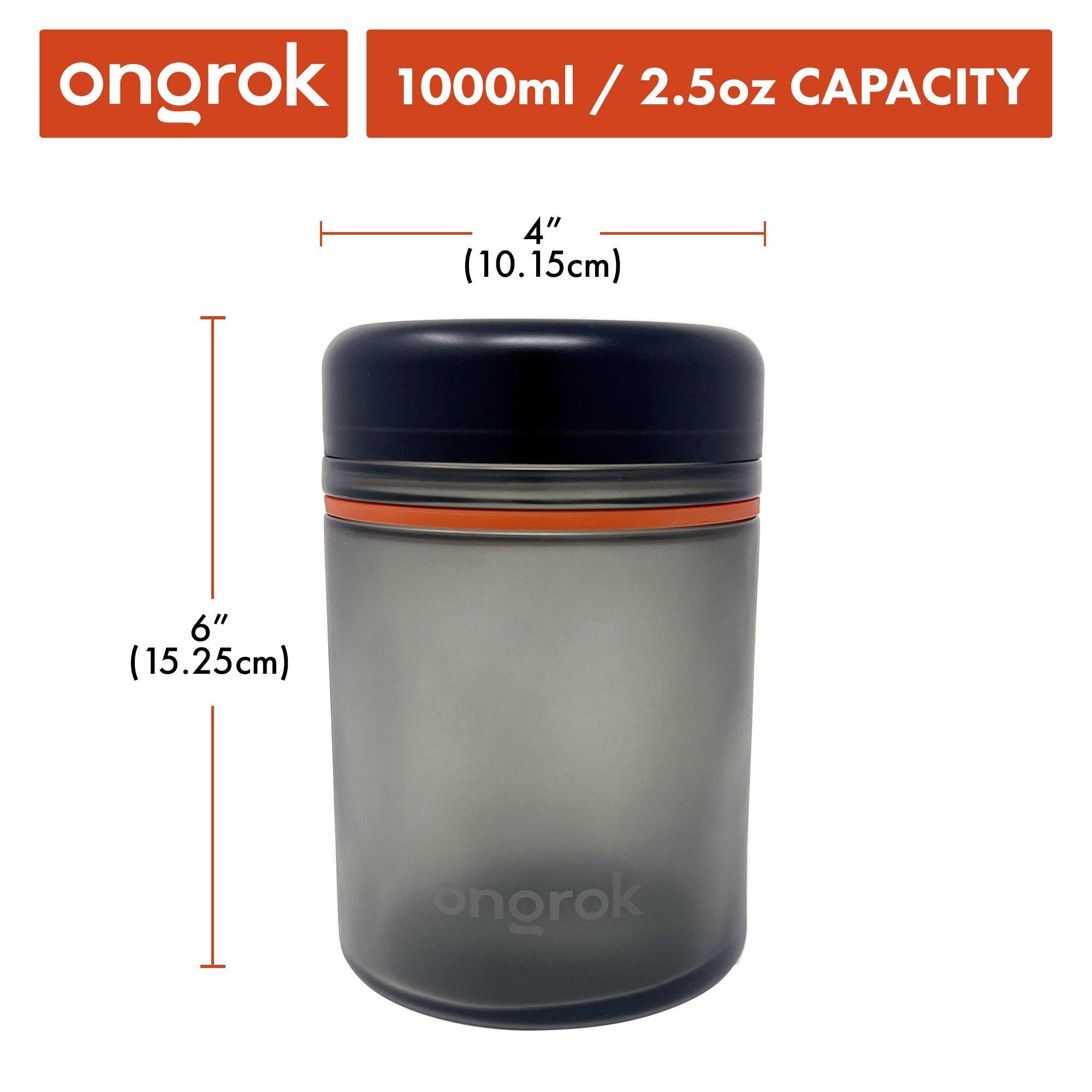 Ongrok 1000ml Child Resistant Storage Jar, 1 pack - SmokeWeed.com