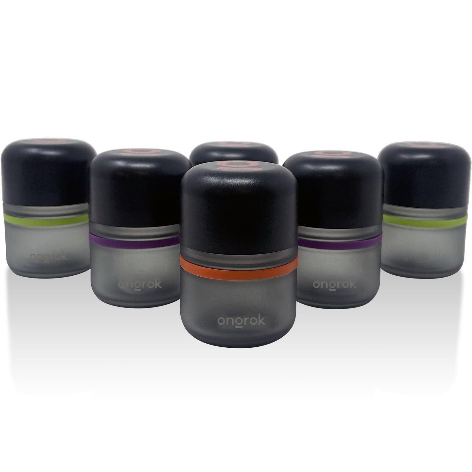 Ongrok 80ml Child Resistant Jar | 6 Pack - SmokeWeed.com