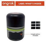 Ongrok 80ml Child Resistant Jar | 6 Pack - SmokeWeed.com