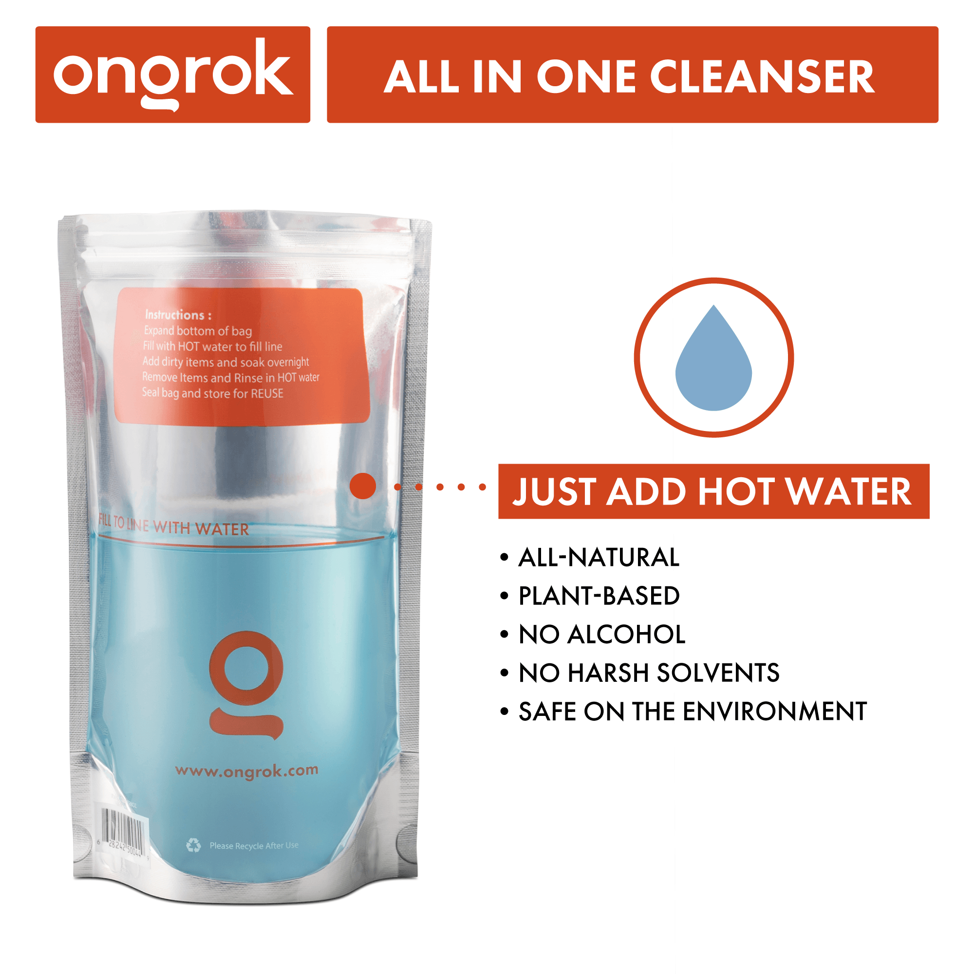 Ongrok All-in-One Cleaner - SmokeWeed.com