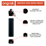 Ongrok Aluminum Storage Keychain - SmokeWeed.com