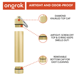 Ongrok Aluminum Storage Keychain - SmokeWeed.com