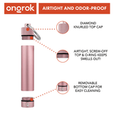 Ongrok Aluminum Storage Keychain - SmokeWeed.com