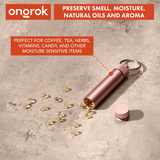 Ongrok Aluminum Storage Keychain - SmokeWeed.com