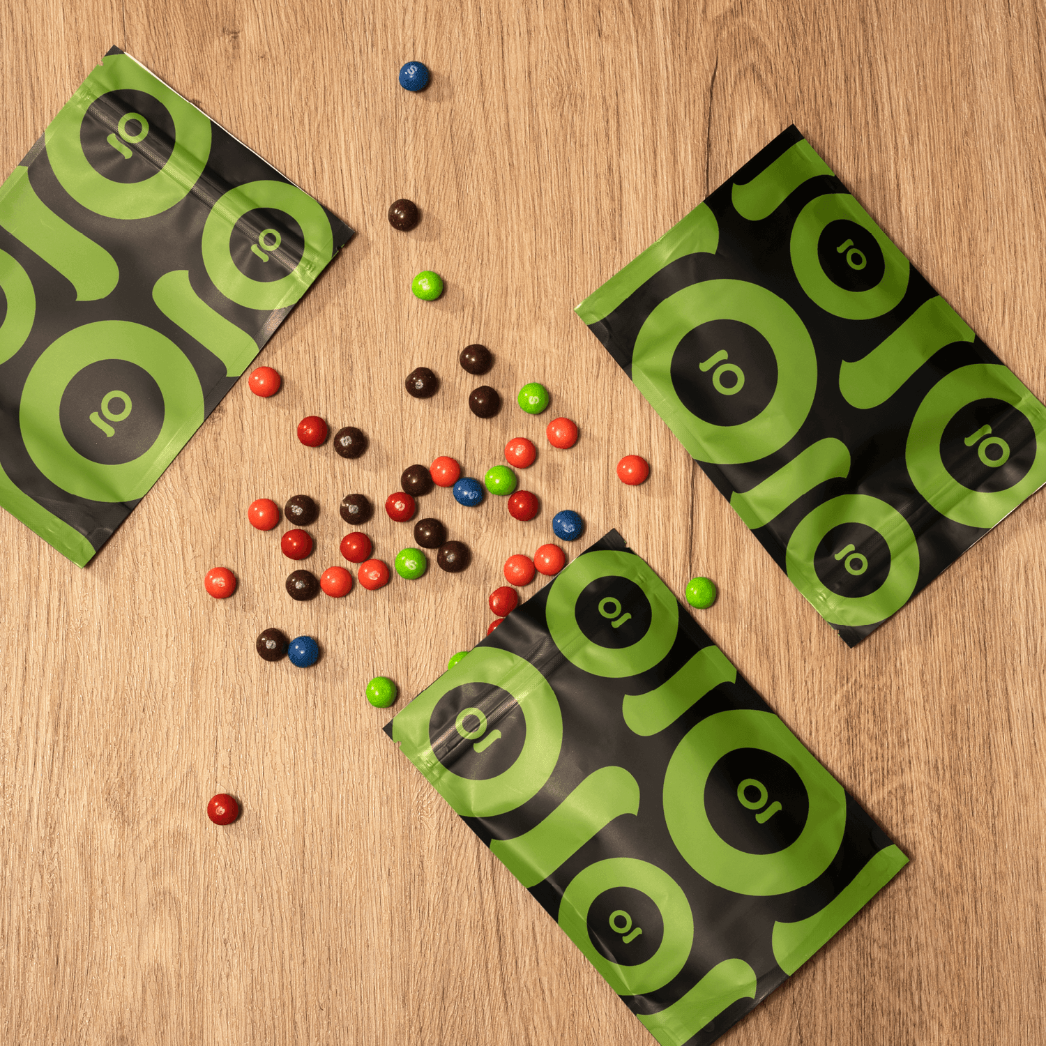Ongrok Color-Coded Mylar Bags - SmokeWeed.com