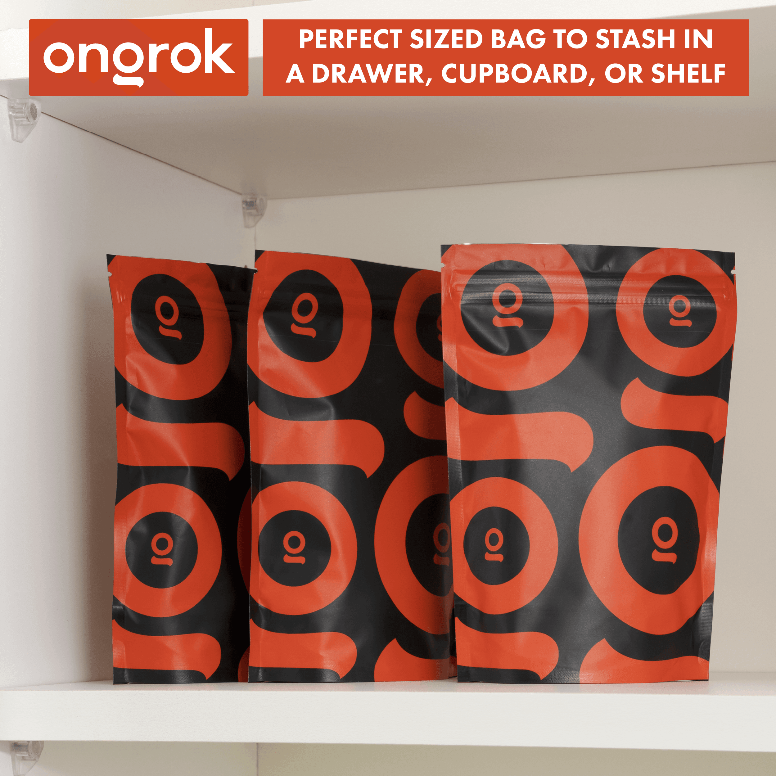 Ongrok Color-Coded Mylar Bags - SmokeWeed.com