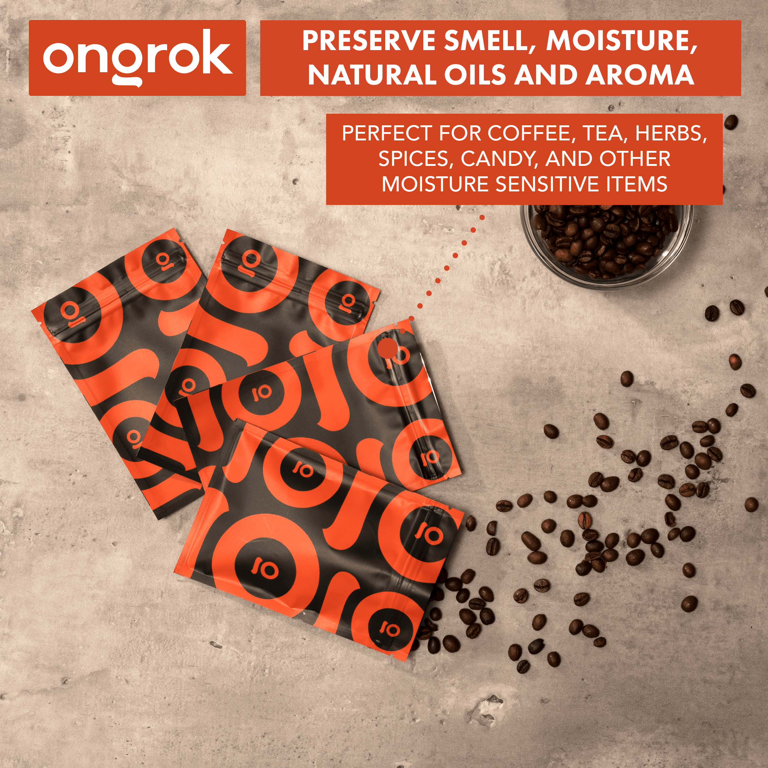 Ongrok Color-Coded Mylar Bags - SmokeWeed.com