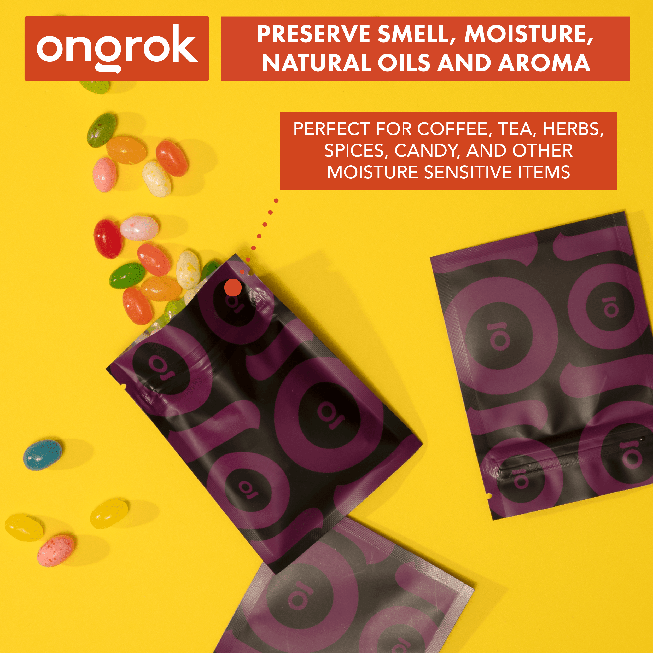 Ongrok Color-Coded Mylar Bags - SmokeWeed.com