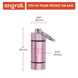 Ongrok Small Storage Keychain - SmokeWeed.com