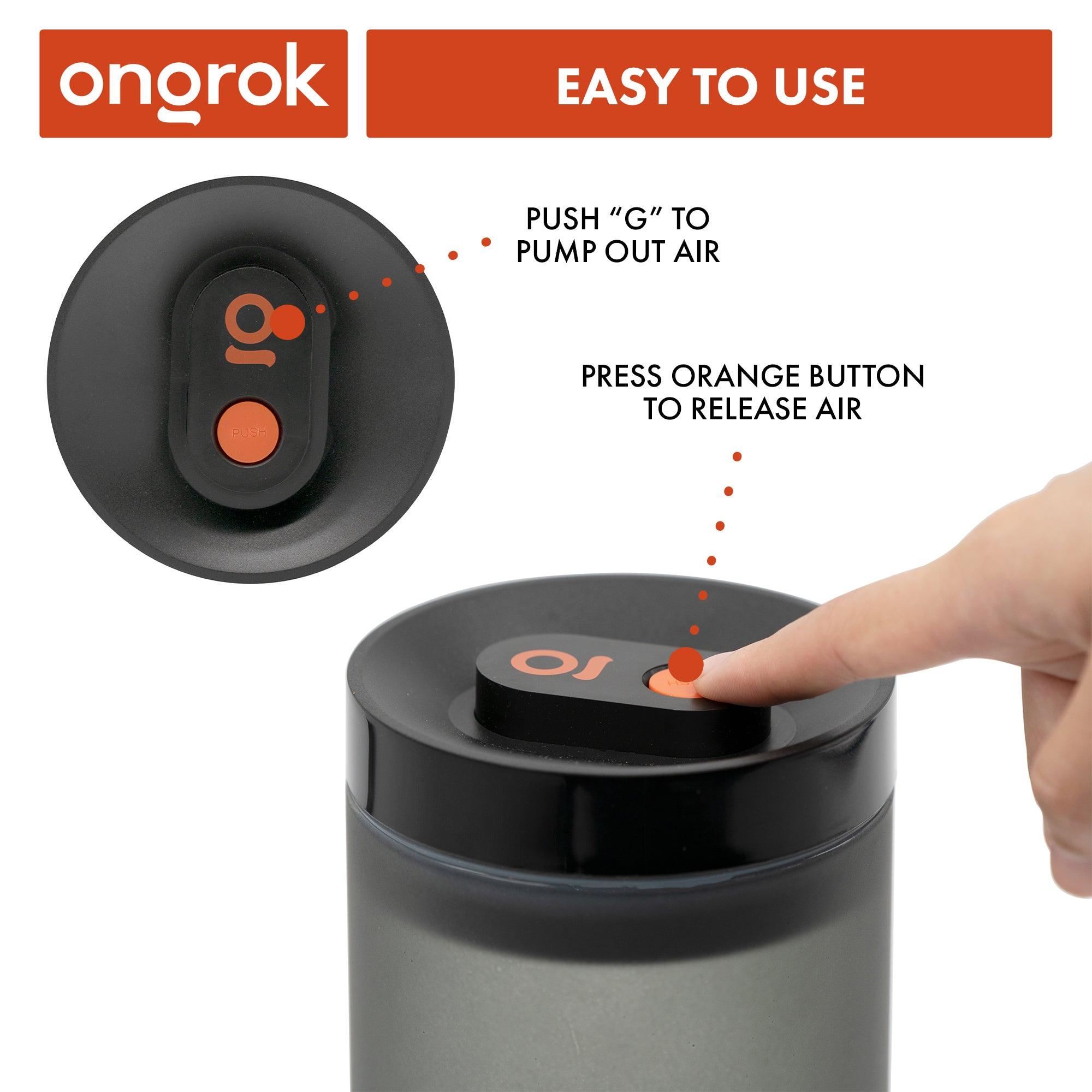 Ongrok Vacuum Pump Jar - SmokeWeed.com