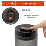 Ongrok Vacuum Pump Jar - SmokeWeed.com